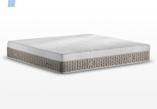 Materasso Memory Foam composta da: - 16 cm di poliuretano espanso colore bianco - 4 cm di memory foam colore blù - Tessuto in 3D sfoderabile anallergico e lavabile a 30° 